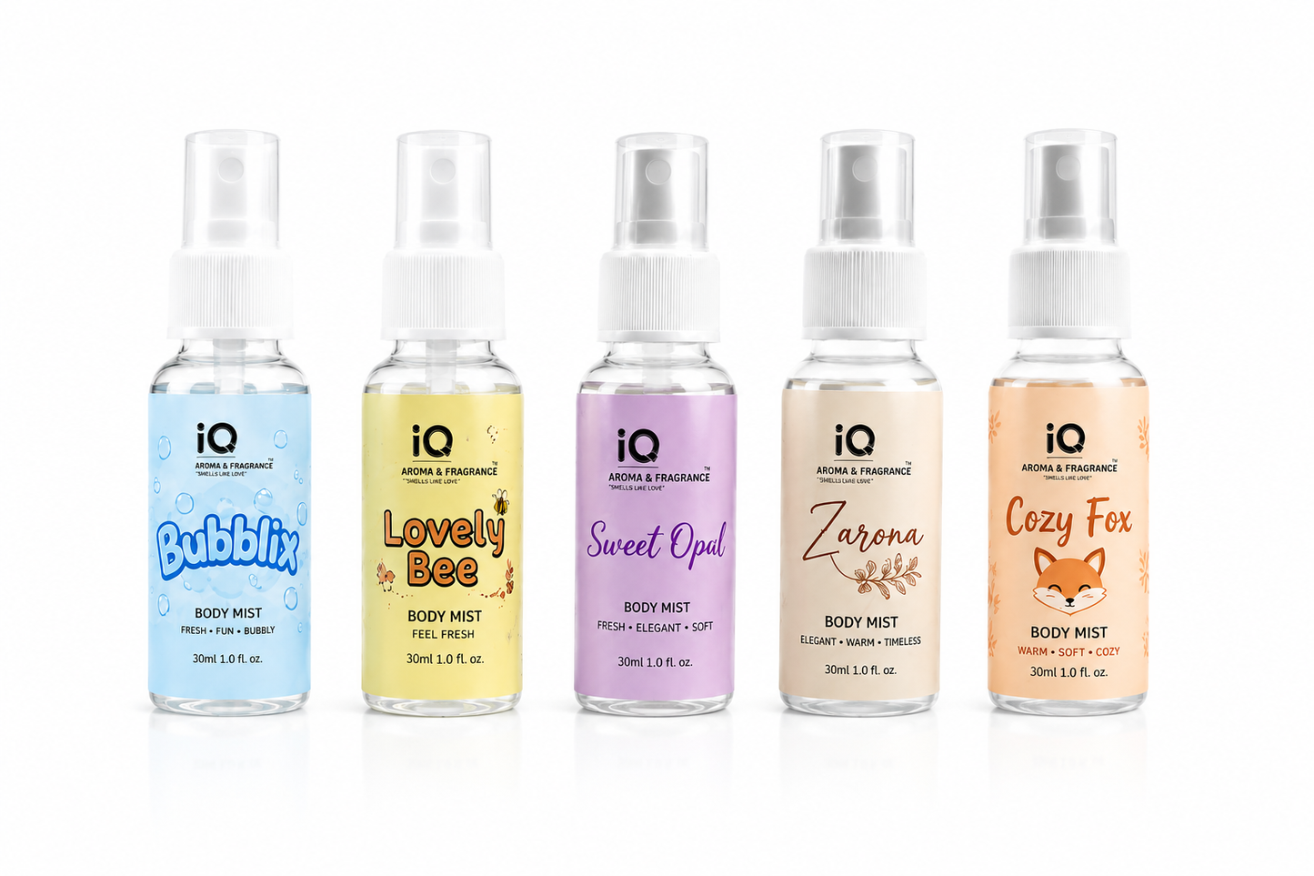 Zarona body mist tester set