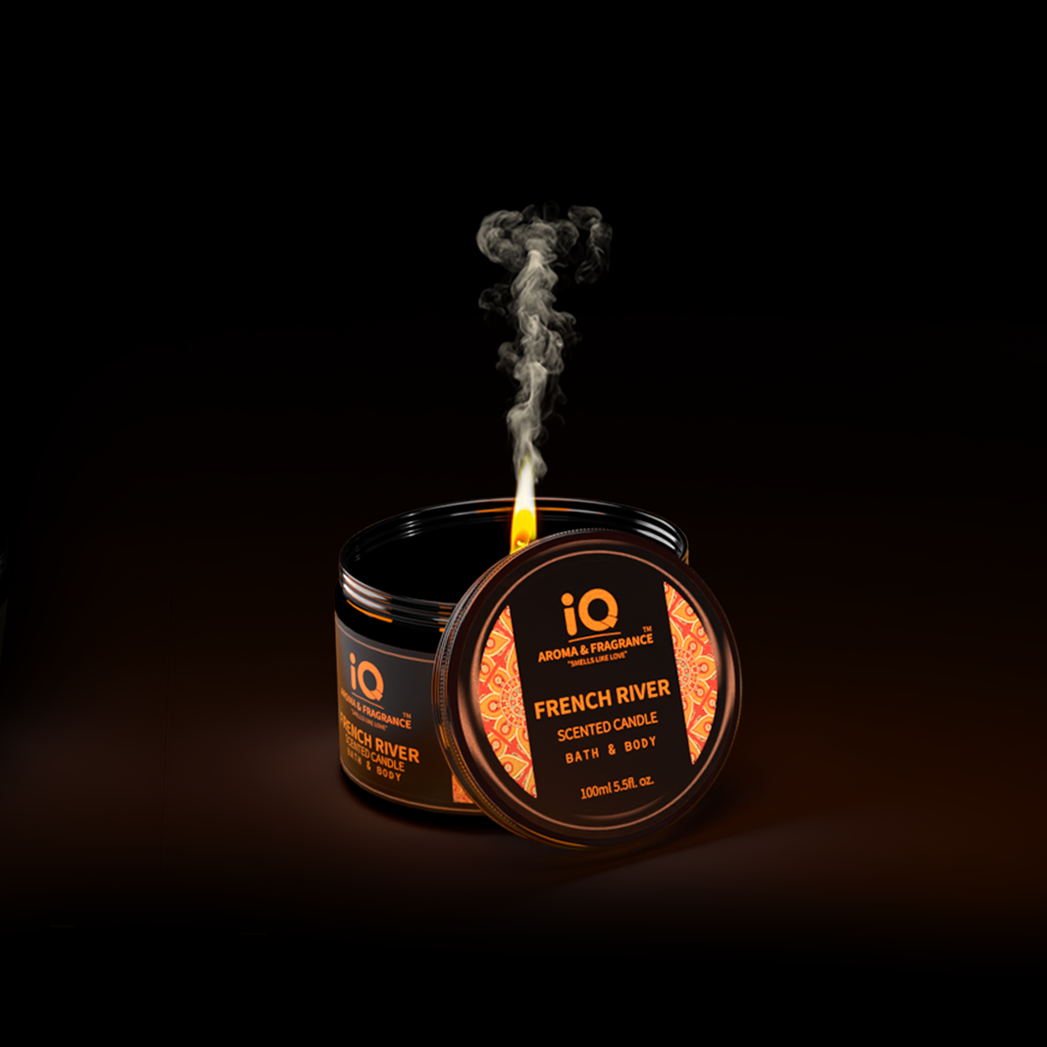French River Scented Candle (Body & Bath) - IQ Organic Solution™️