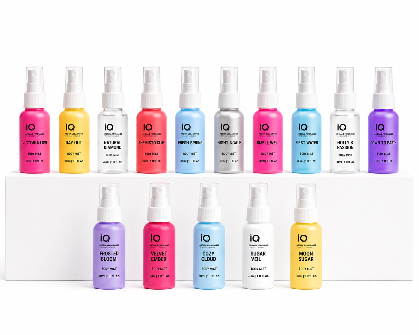 15 Body Mist Testers Bundle – 30ml Set