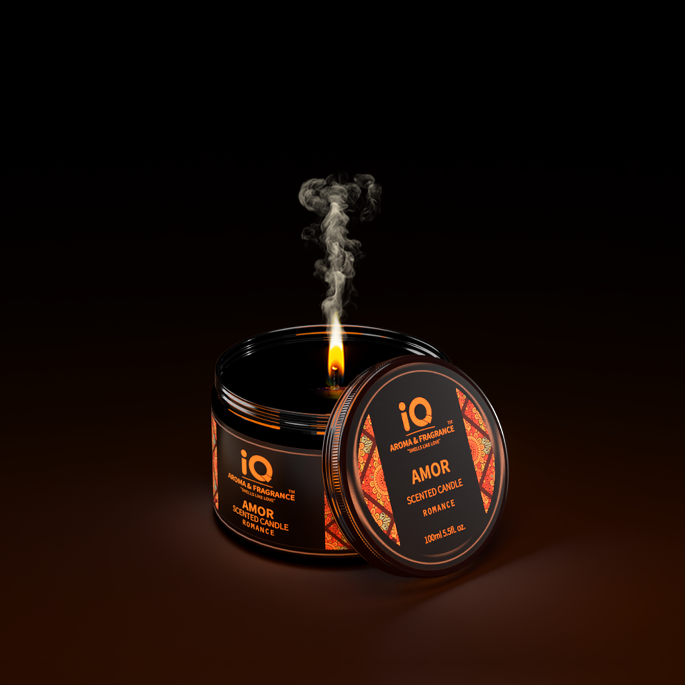 Amor Scented Candle (Romance) - IQ Organic Solution™️